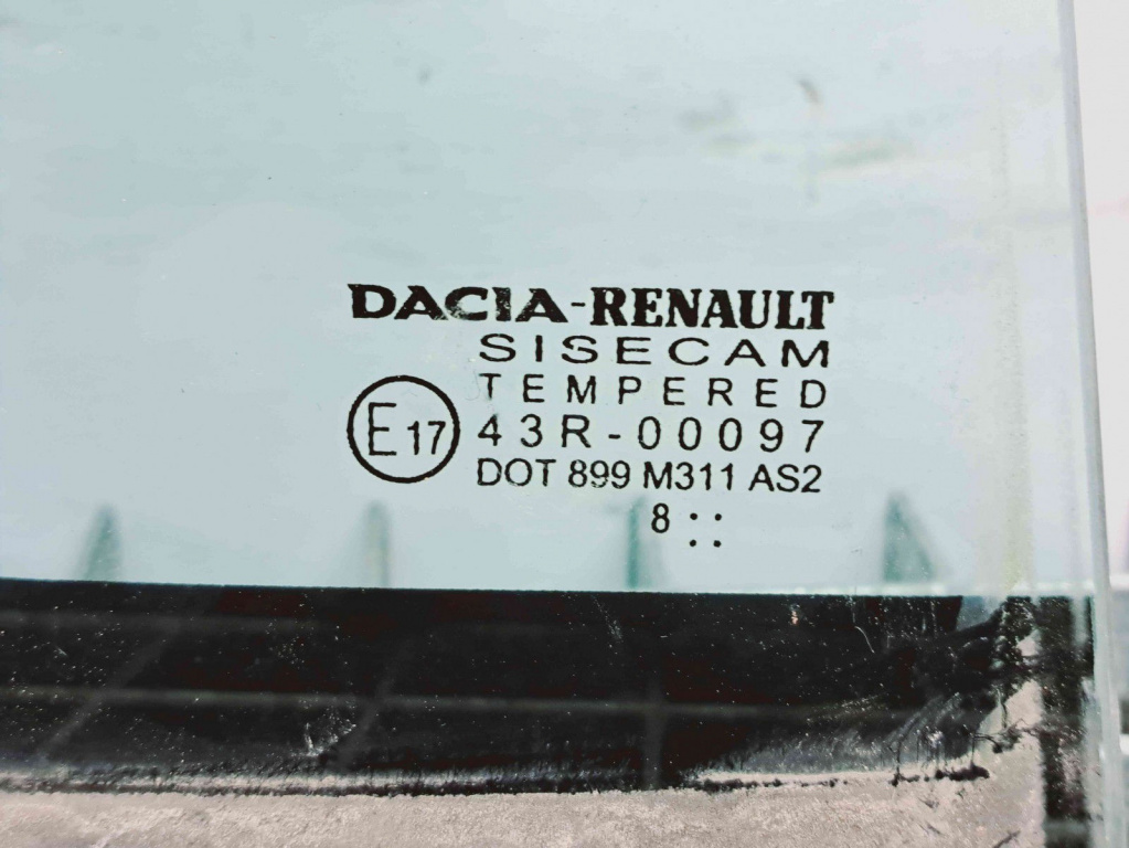 Geam fix usa dreapta spate Dacia Logan II MCV BK (K52) [Fabr 2013-2022] OEM