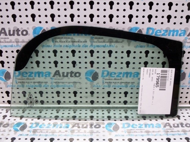 Geam fix usa dreapta spate, Fabia 2 (5J) 2011-2014 (179965)