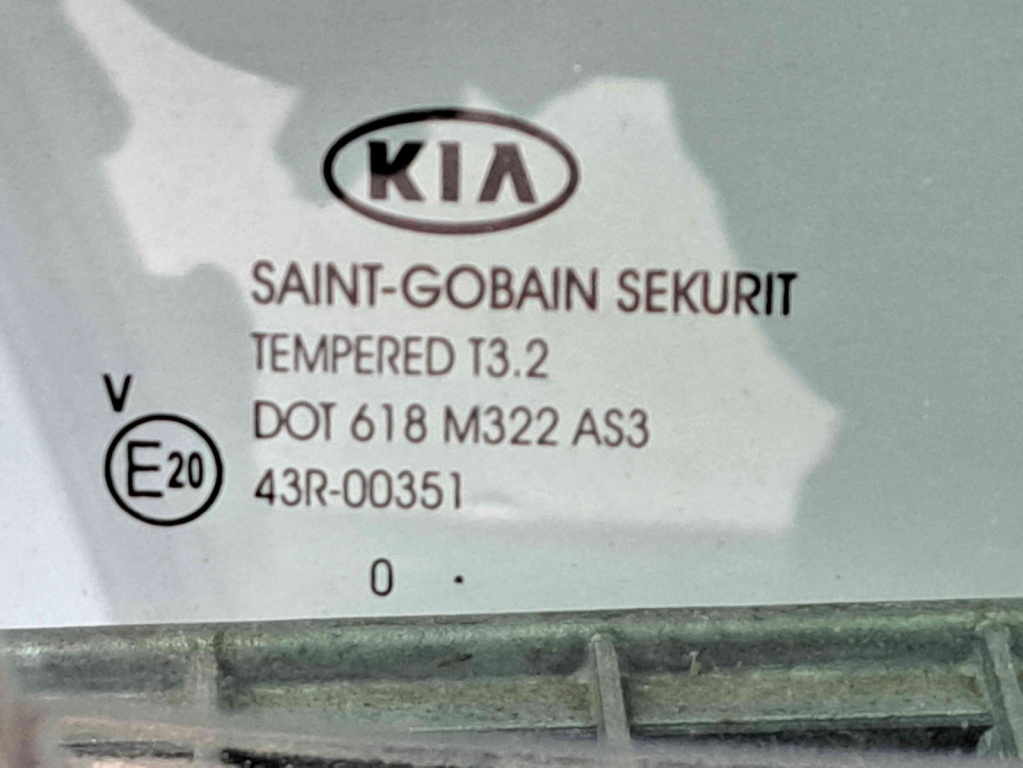 Geam fix usa dreapta spate Kia Sportage III [Fabr 2010-2016] OEM