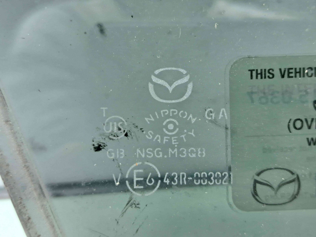 Geam fix usa dreapta spate MAZDA 6 (GJ1) [Fabr 2014-2021] OEM