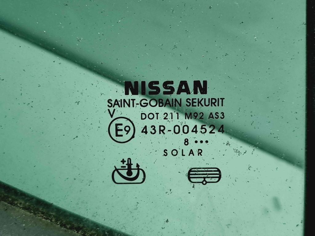 Geam fix usa dreapta spate Nissan Navara (D40) [Fabr 2005-2014] OEM