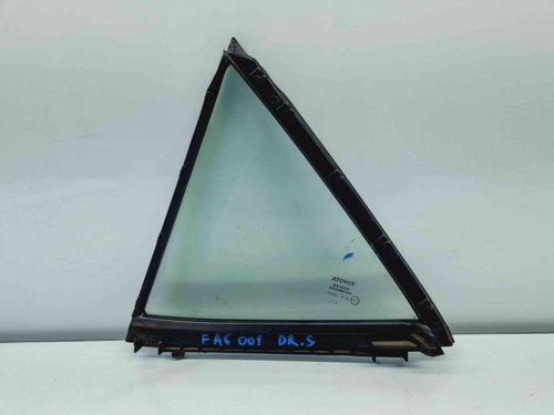 Geam fix usa dreapta spate Toyota Corolla IX Sedan (ZRE1) [Fabr 2013-2019] OEM