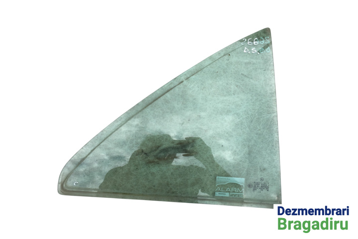 Geam fix usa spate dreapta Mercedes-Benz E-Class W210/S210 [facelift] [1999 - 2002] Sedan E 220 CDI MT (143 hp) E220 CDI 2.2 CDI
