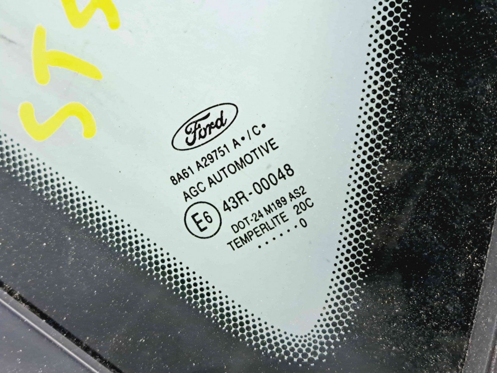 Geam fix usa stanga spate Ford Fiesta 6 [Fabr 2008-2019] OEM