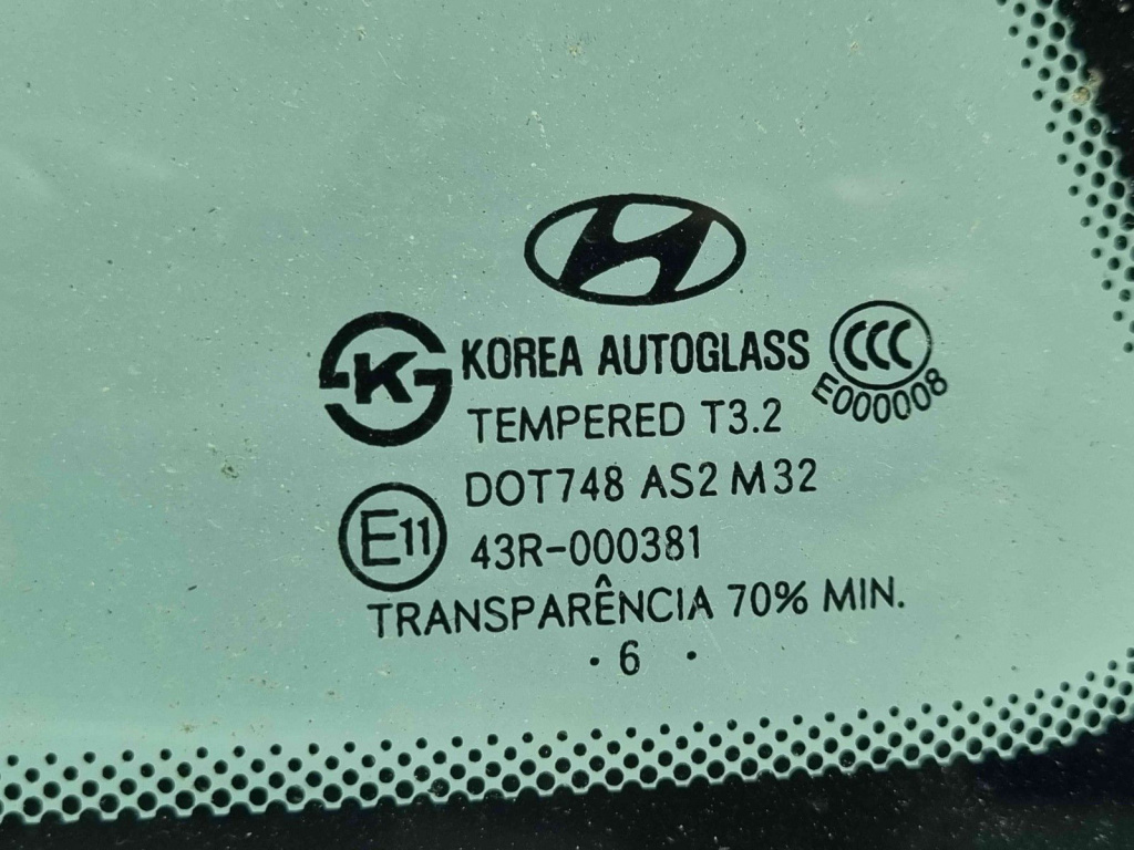 Geam fix usa stanga spate Hyundai Santa Fe 2 (CM) [Fabr 2005-2012] OEM