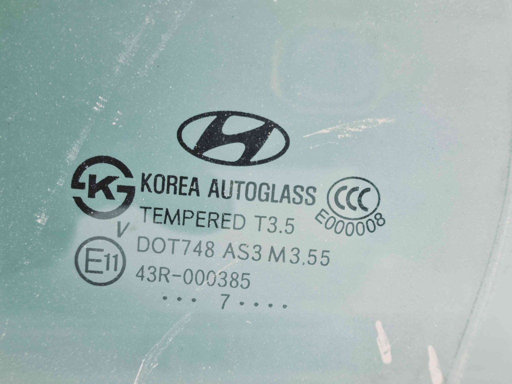 Geam fix usa stanga spate Hyundai Santa Fe 2 (CM) [Fabr 2005-2012] OEM