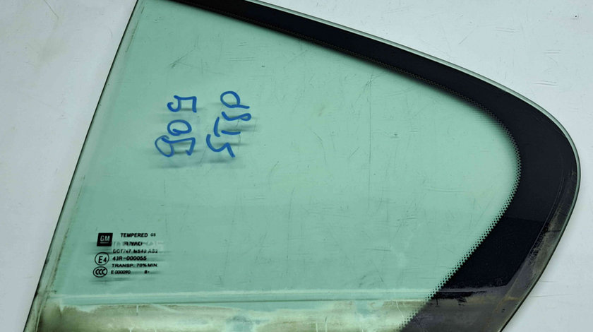 Geam fix usa stanga spate Opel Insignia A [Fabr 2008-2016] OEM