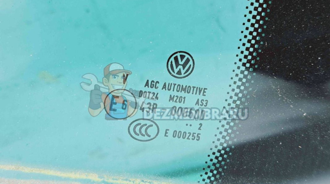 Geam fix usa stanga spate Volkswagen Tiguan (5N) [Fabr 2007-2016] OEM