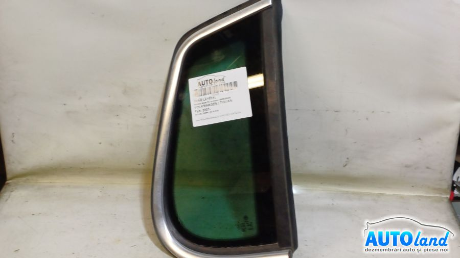 Geam Lateral 5n0845042s Dreapta Spate Fix cu Crom Volkswagen TIGUAN 2007