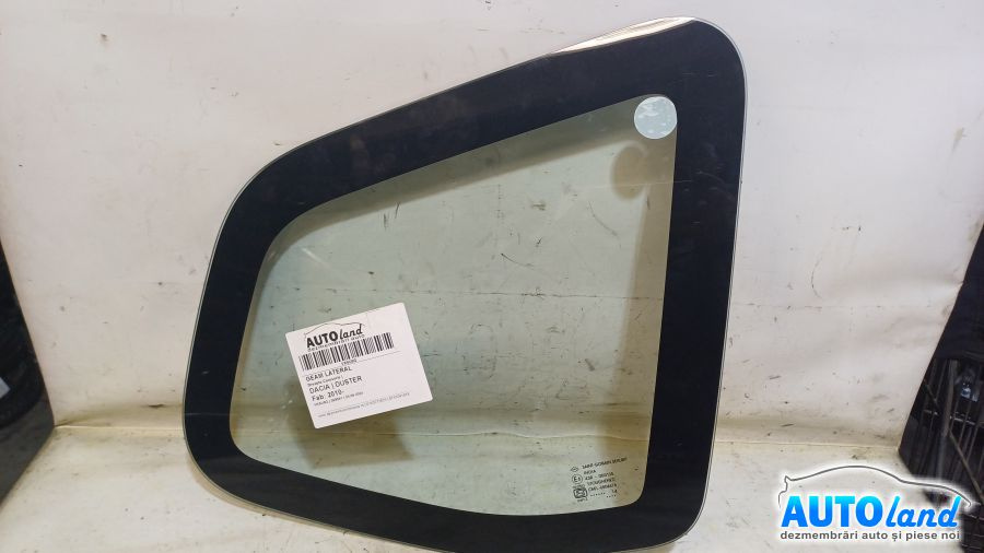 Geam Lateral Dreapta Caroserie Dacia DUSTER 2010