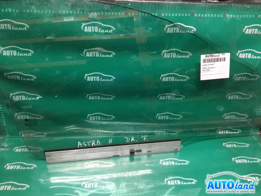 Geam Lateral Dreapta Fata, 4 Usi Opel ASTRA H 2004