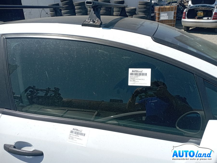 Geam Lateral Dreapta Fata Culisant Citroen C4 Cupe LA 2004