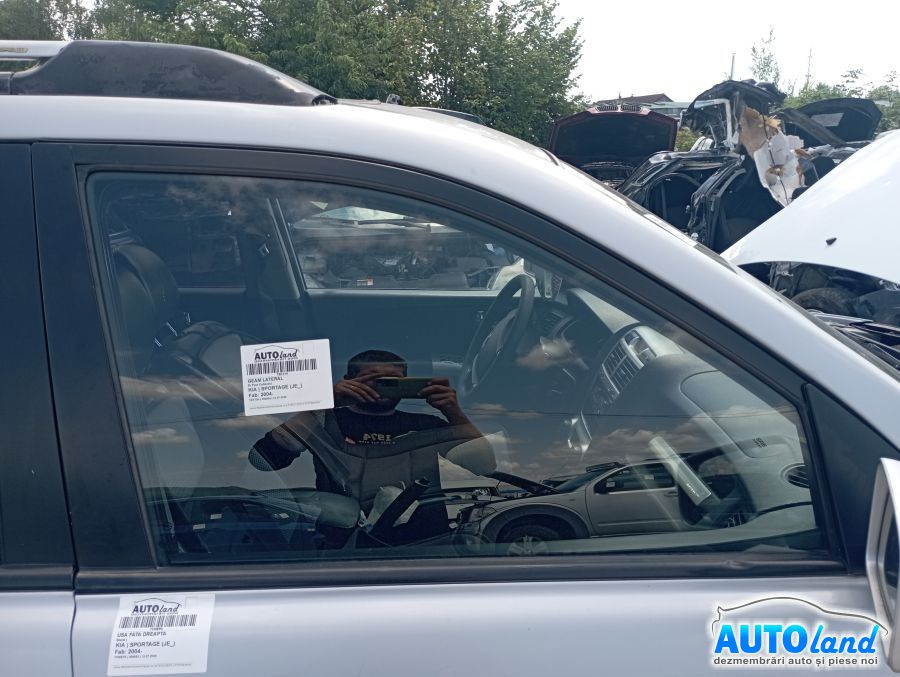 Geam Lateral Dreapta Fata Culisant Kia SPORTAGE JE 2004