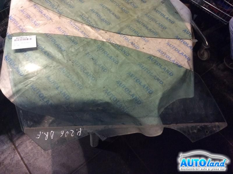 Geam Lateral Dreapta Fata Culisant Peugeot 206 hatchback 2A/C 1998