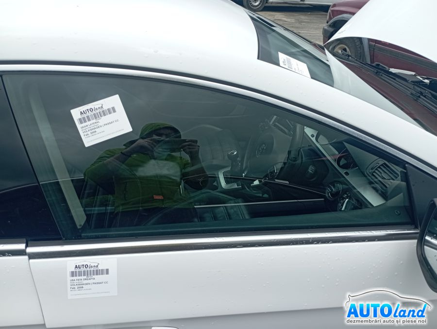Geam Lateral Dreapta Fata Culisant Volkswagen PASSAT CC 2008