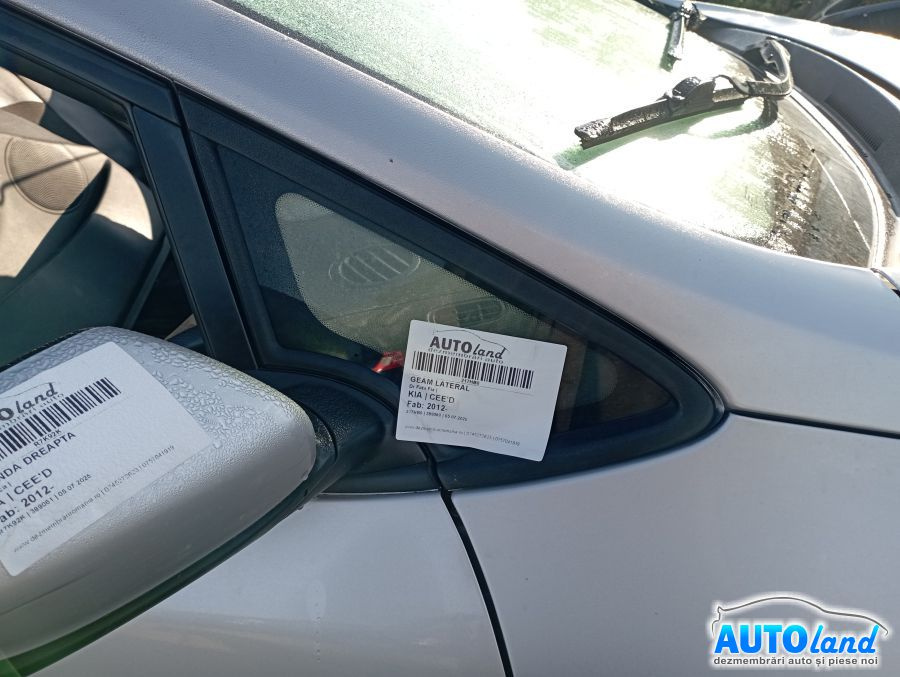 Geam Lateral Dreapta Fata Fix Kia CEE'D 2012