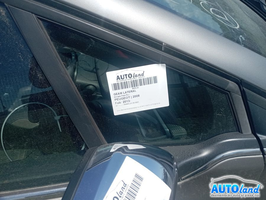 Geam Lateral Dreapta Fata Fix Peugeot 2008 2013