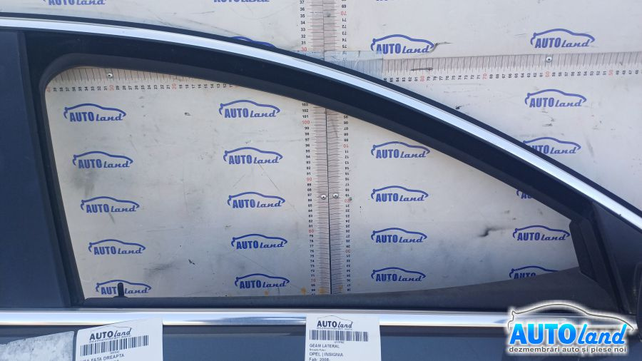 Geam Lateral Dreapta Fata Opel INSIGNIA 2008