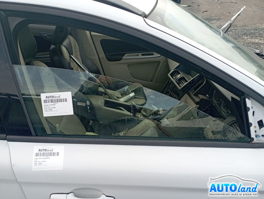 Geam Lateral Dreapta Fata Volvo XC60 2008