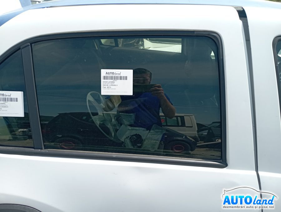 Geam Lateral Dreapta Spate Culisant Dacia LOGAN II 2012