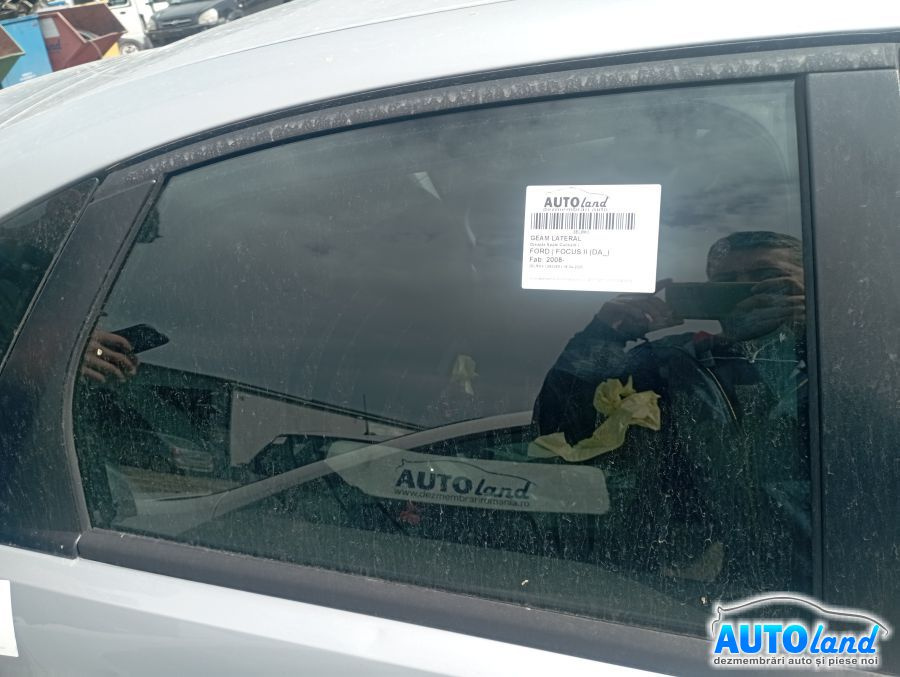 Geam Lateral Dreapta Spate Culisant Ford FOCUS II DA 2008