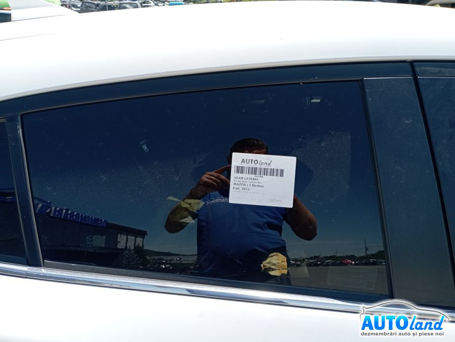 Geam Lateral Dreapta Spate Culisant, Hb Mazda 3 Berlina 2013