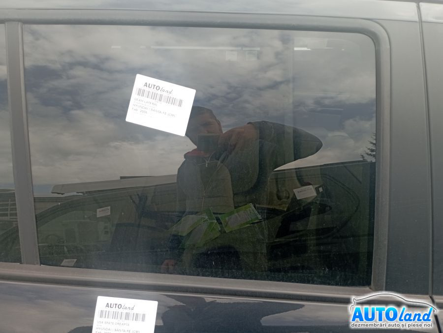 Geam Lateral Dreapta Spate Culisant Hyundai SANTA FE CM 2006