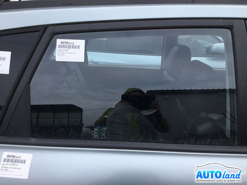 Geam Lateral Dreapta Spate Culisant Hyundai TUCSON JM 2004