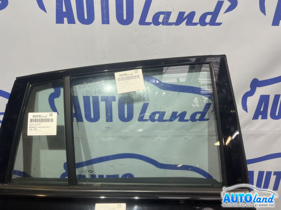 Geam Lateral Dreapta Spate Culisant Renault KOLEOS HY 2008