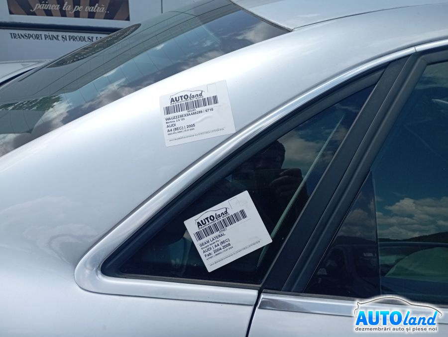 Geam Lateral Dreapta Spate Fix Audi A4 8EC 2004-2008