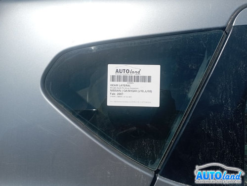 Geam Lateral Dreapta Spate Fix de pe Caroserie Nissan QASHQAI J10,JJ10 2007