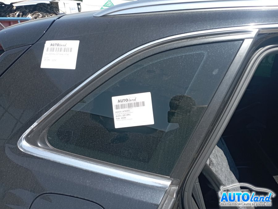 Geam Lateral Dreapta Spate Fix de pe Caroserie Audi Q5 8R 2008