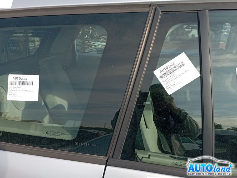 Geam Lateral Dreapta Spate Fix de pe Usa Citroen C4 Grand Picasso UA 2006