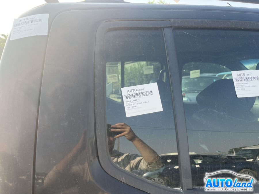 Geam Lateral Dreapta Spate Fix de pe Usa Nissan NAVARA D40 2004