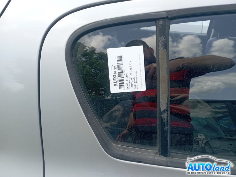 Geam Lateral Dreapta Spate Fix Hyundai i20 PB,PBT 2008