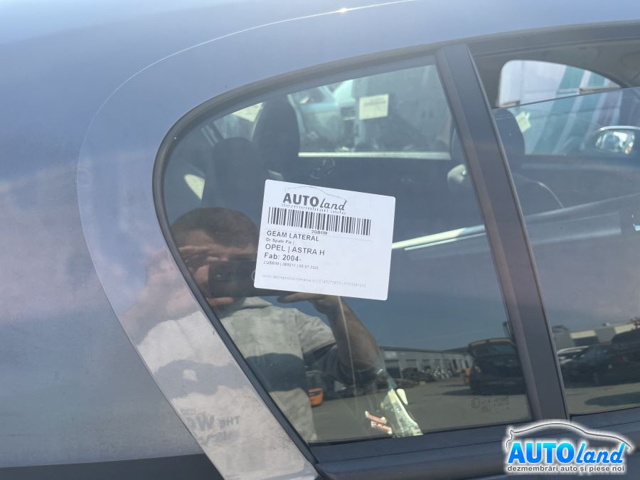 Geam Lateral Dreapta Spate Fix Opel ASTRA H 2004