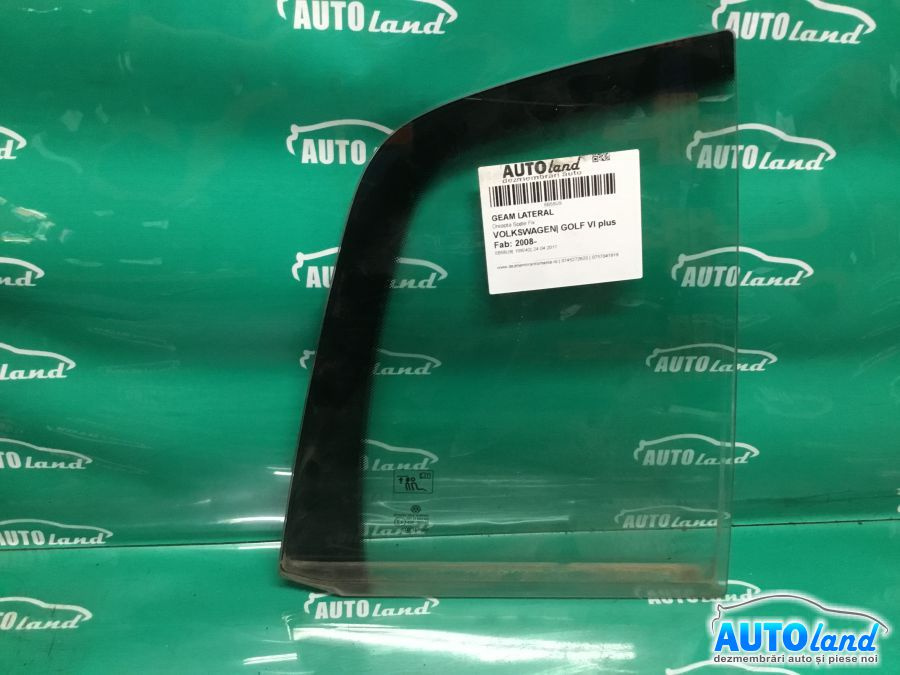 Geam Lateral Dreapta Spate Fix Volkswagen GOLF VI PLUS 2008