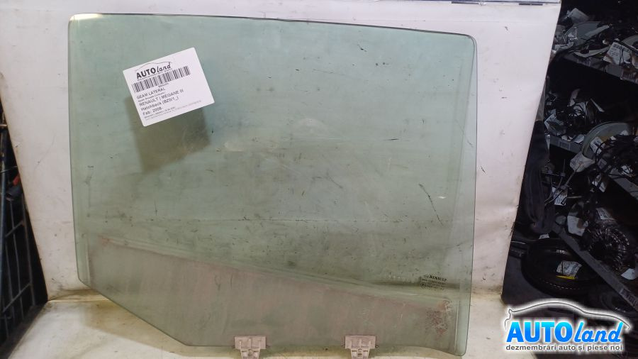 Geam Lateral Spate Dreapta Culisant Renault MEGANE III Hatchback BZ0/1 2008
