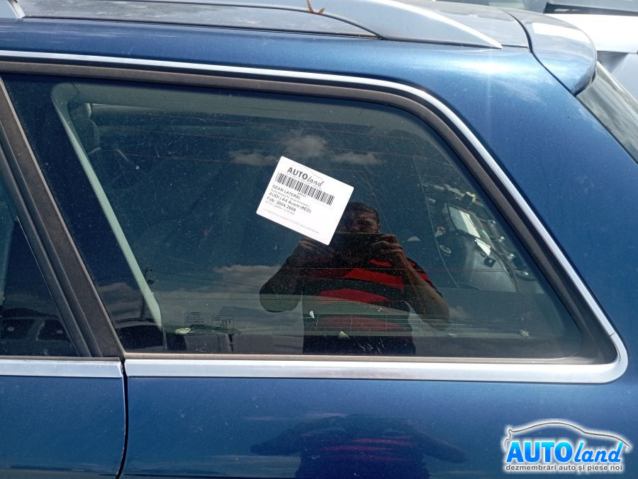 Geam Lateral Spate Stanga Fix de pe Caroserie Audi A4 Avant 8ED 2004-2008