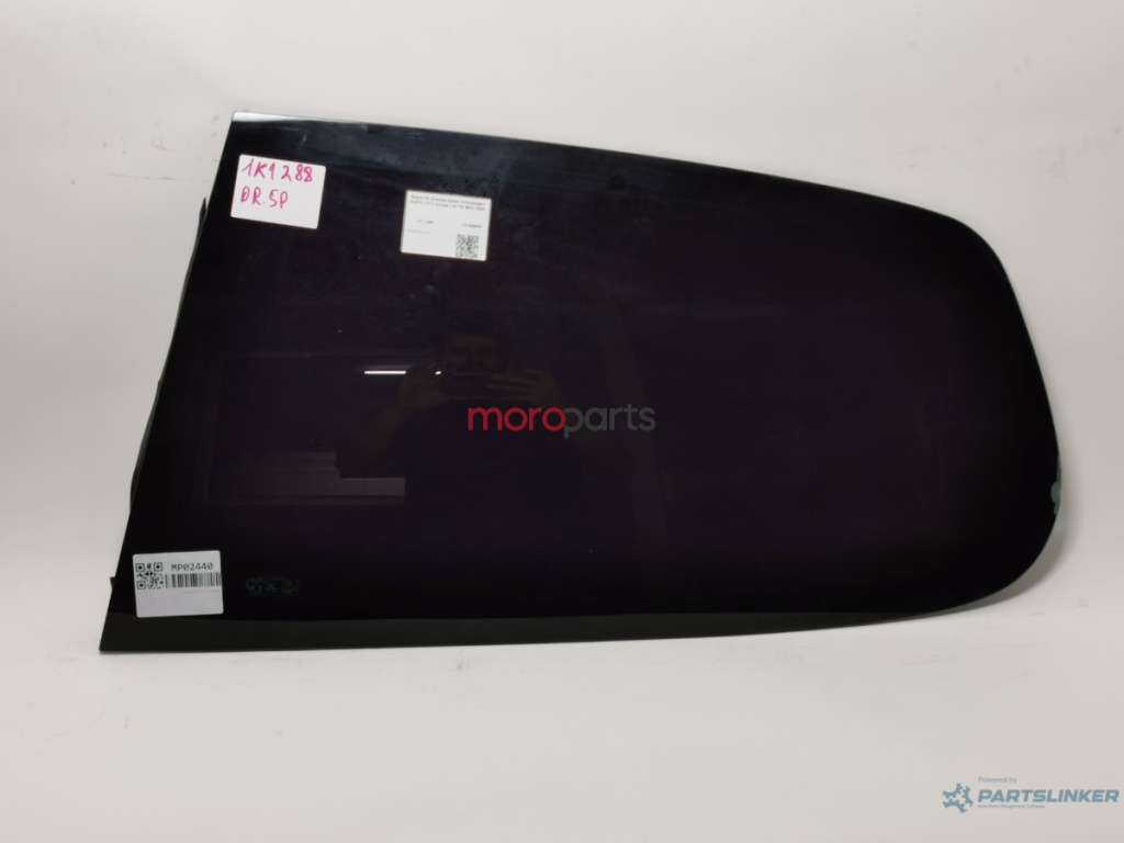 Geam lateral spate stanga VOLKSWAGEN GOLF V 1K1 Coupe 2003 - 2009 1.9 TDI BKC, BLS, BXE 1K6845042M