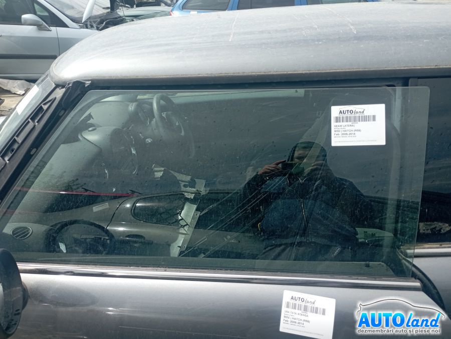 Geam Lateral Stanga Fata 2 usi Mini HATCH R56 2006-2014