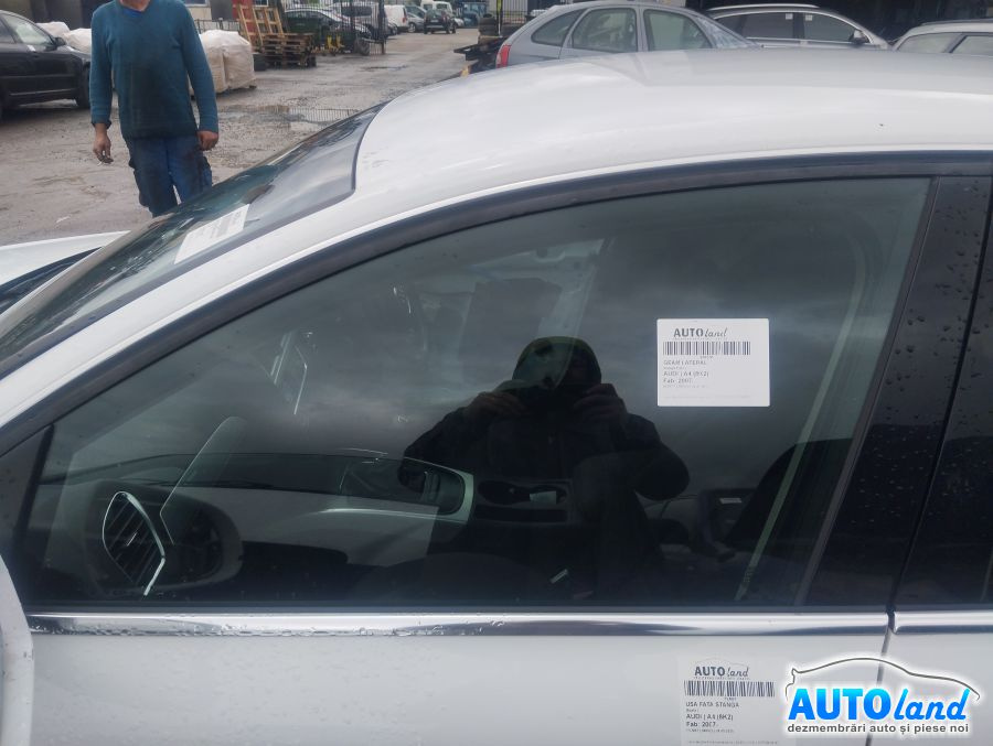 Geam Lateral Stanga Fata Audi A4 8K 2007
