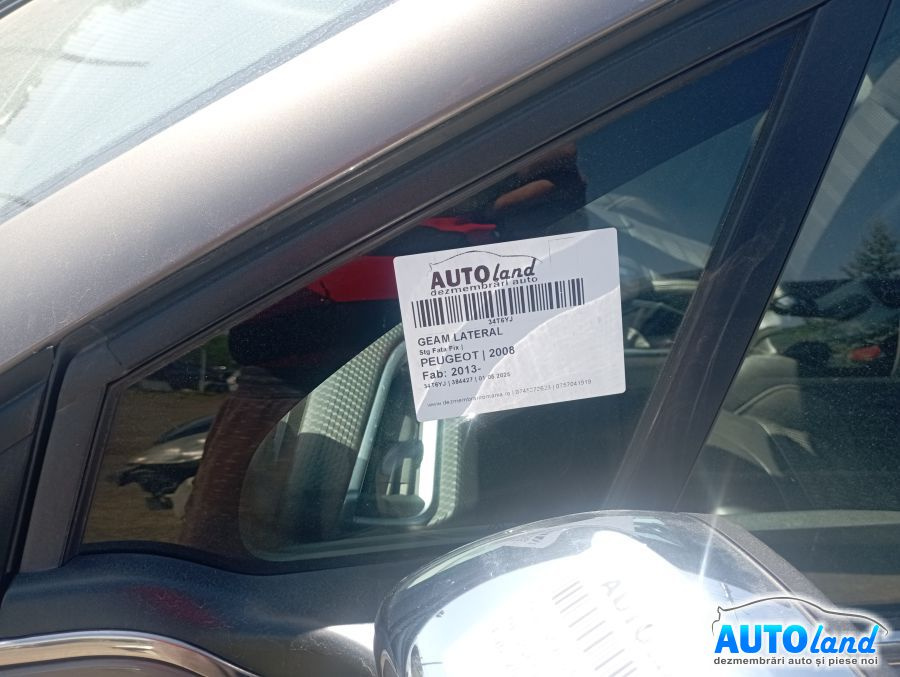 Geam Lateral Stanga Fata Fix Peugeot 2008 2013