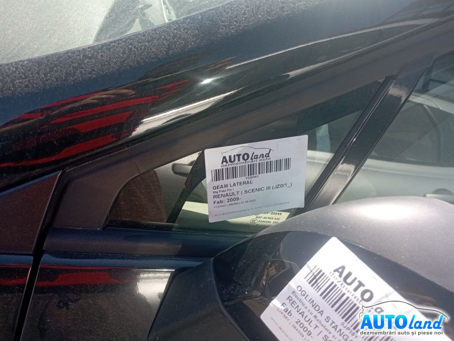 Geam Lateral Stanga Fata Fix Renault SCENIC III JZ0/1 2009