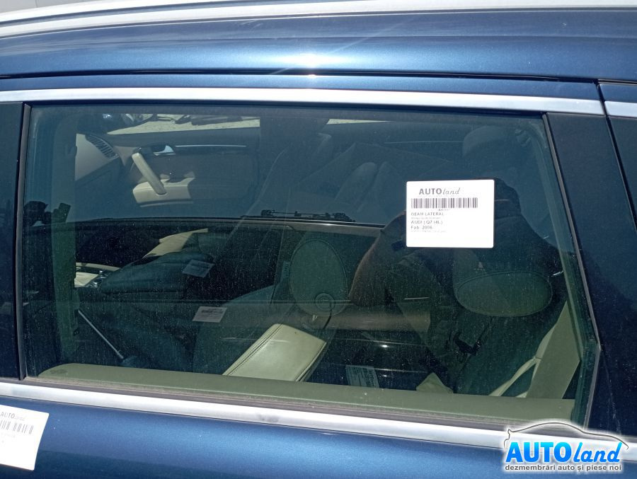 Geam Lateral Stanga Spate Culisant Audi Q7 4L 2006