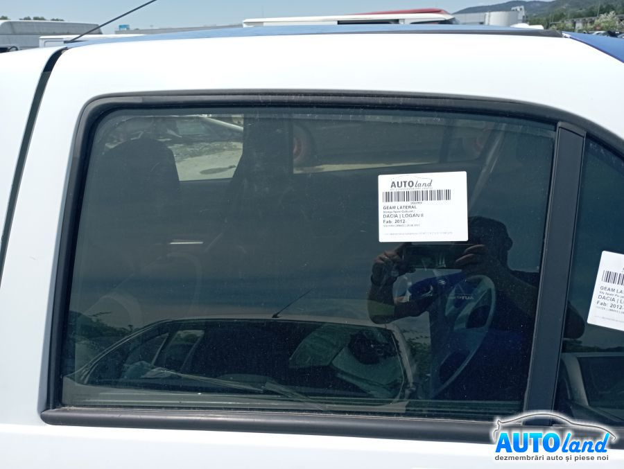 Geam Lateral Stanga Spate Culisant Dacia LOGAN II 2012