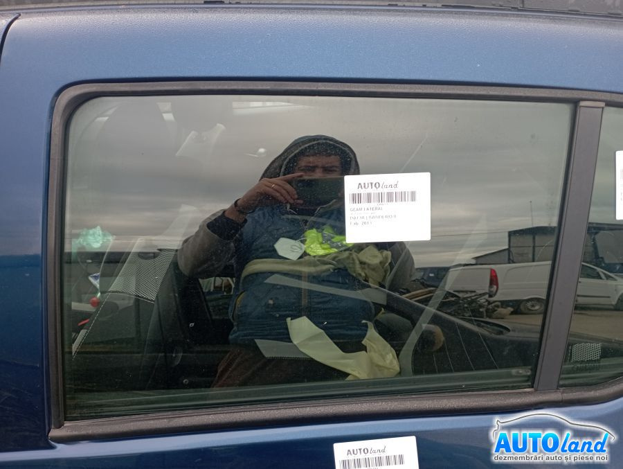 Geam Lateral Stanga Spate Culisant Dacia SANDERO II 2013