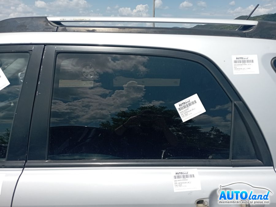 Geam Lateral Stanga Spate Culisant Kia SPORTAGE JE 2004