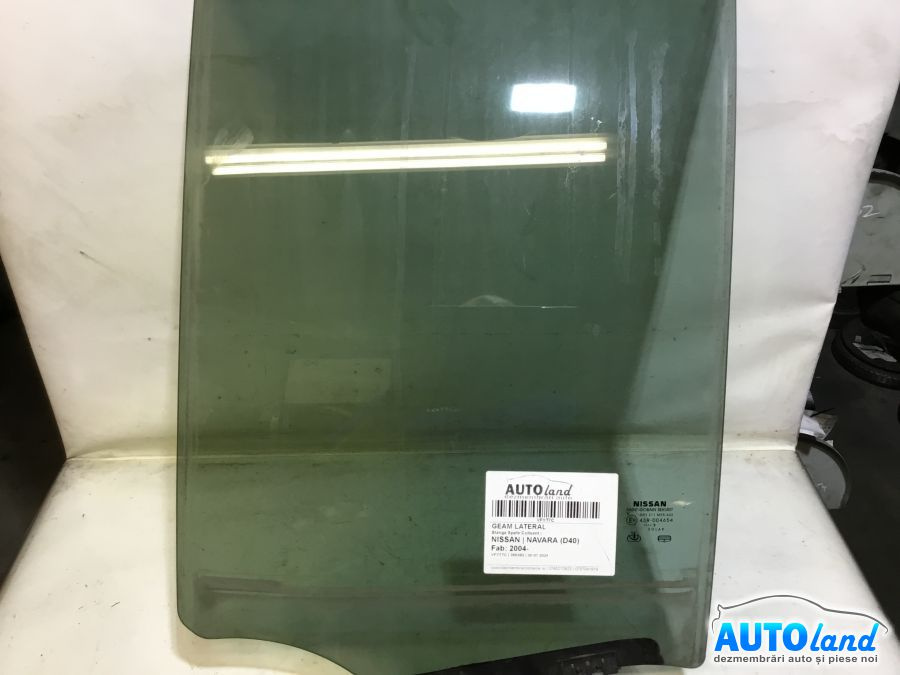 Geam Lateral Stanga Spate Culisant Nissan NAVARA D40 2004