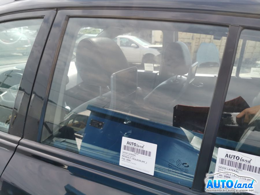 Geam Lateral Stanga Spate Culisant Renault KOLEOS HY 2008